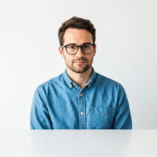 Abstract portrait composition representing the Design Director.